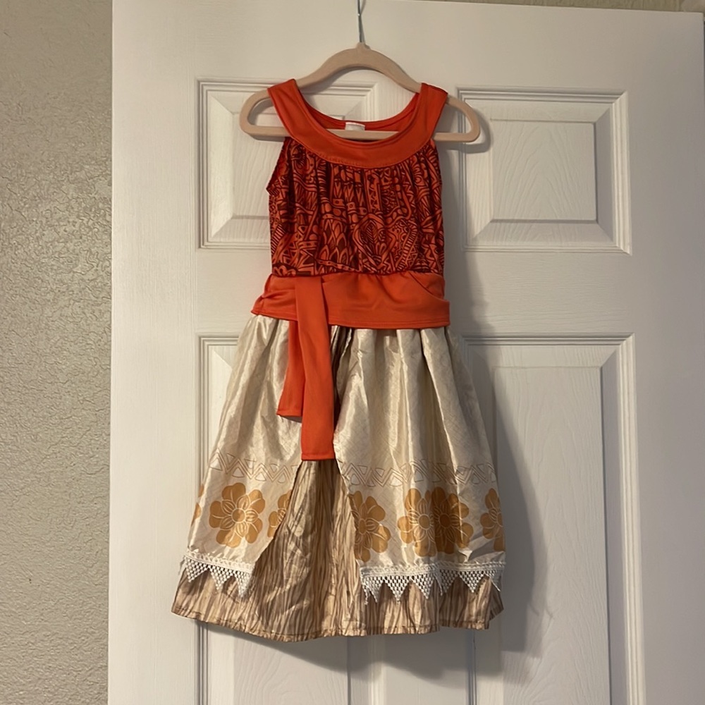 Moana inspired dress